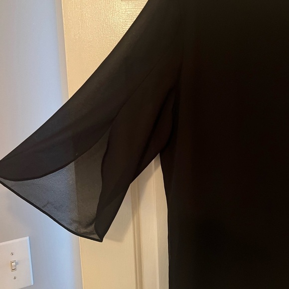 Grace Karin Elegant Black Women's Top - Picture 2 of 5